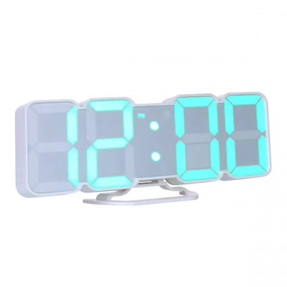 3D Wireless Remote Digital LED Alarm Clock